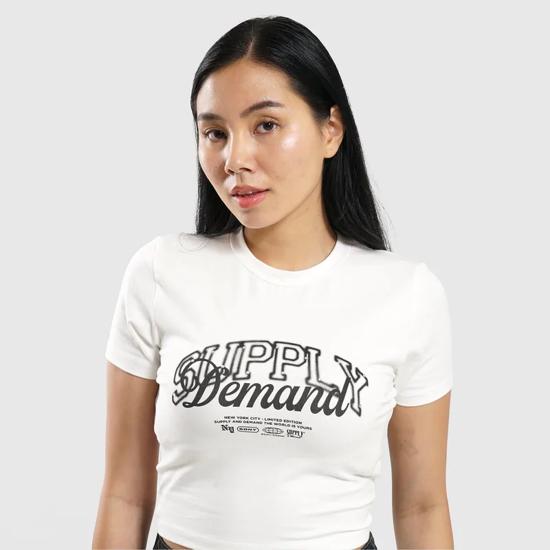 Supply & Demand Spray Slim Γυναικείο T-shirt (9000238581_1912)