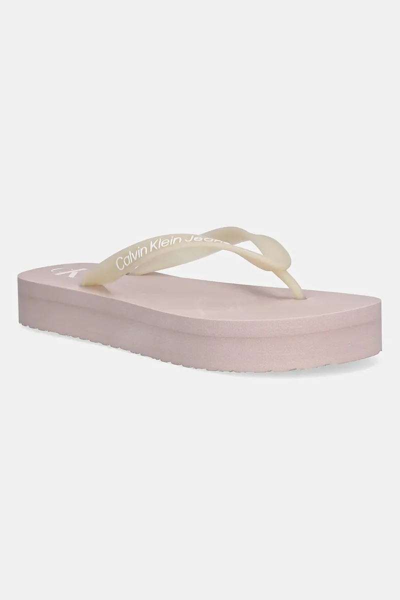 Σαγιονάρες Calvin Klein Jeans BEACH SANDAL FLATFORM TPU
