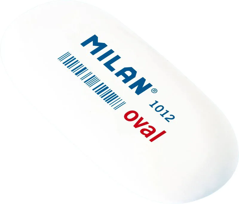 Milan Γόμα Λευκή Οβάλ Μαλακή (325-00044-CMM1012)