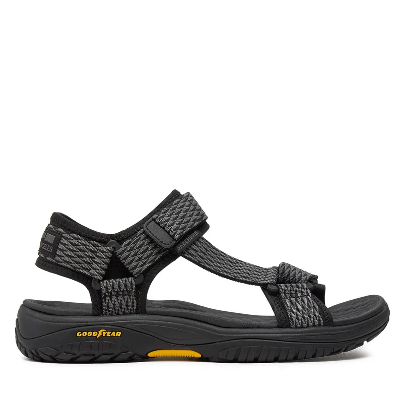 Σανδάλια Skechers Lomell-Rip Tide 204351/BKGY Μαύρο