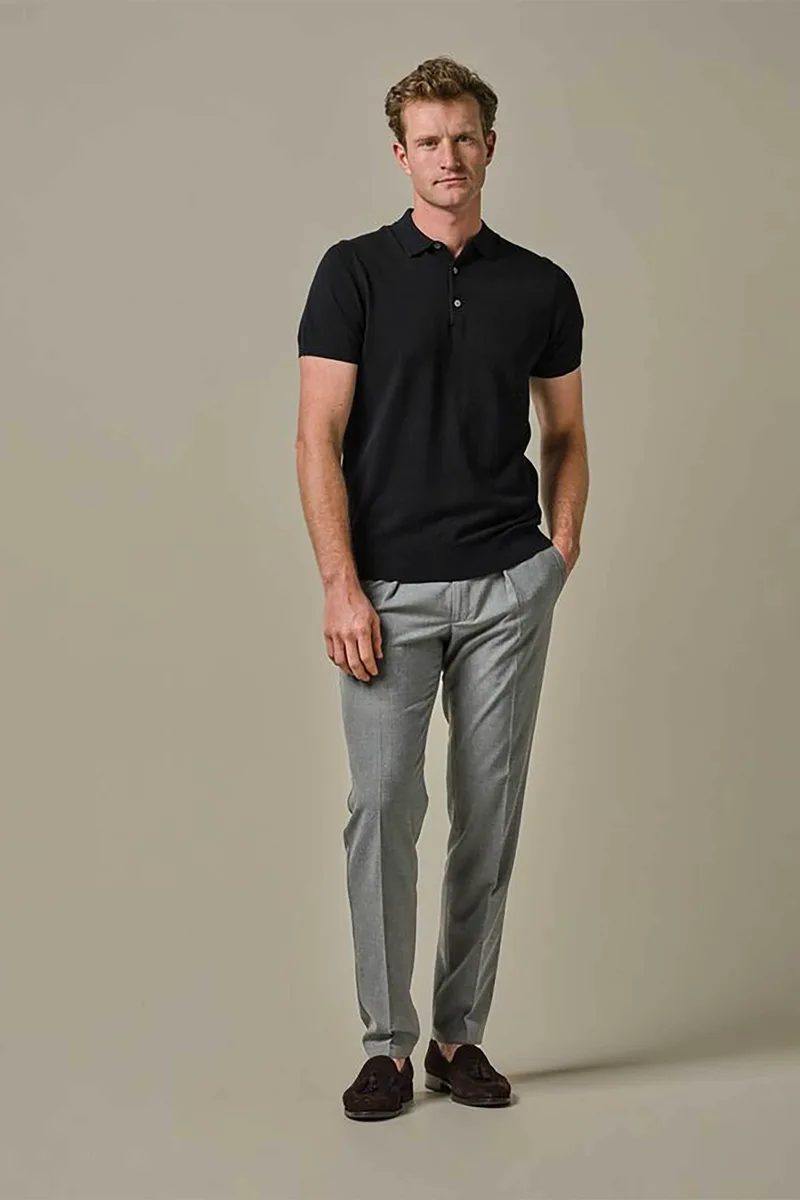 Profuomo ανδρικό παντελόνι Relaxed Fit - PP2Q00005B Γκρι