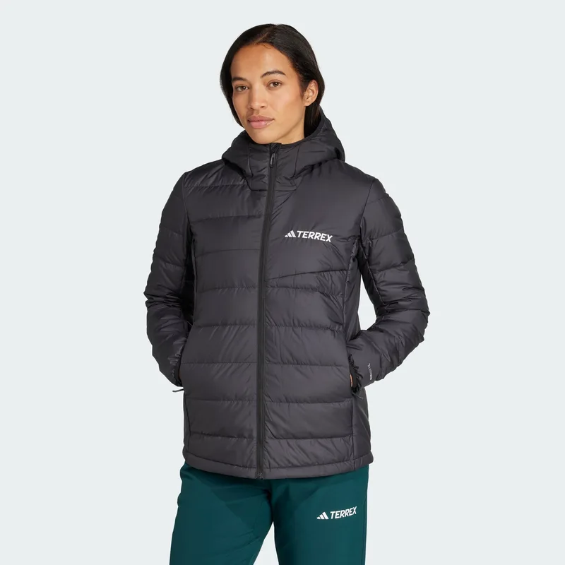 adidas Terrex Multi Light Down CLIMAWARM Hooded Γυναικείο Καπιτονέ Μπουφάν (9000253507_1469)