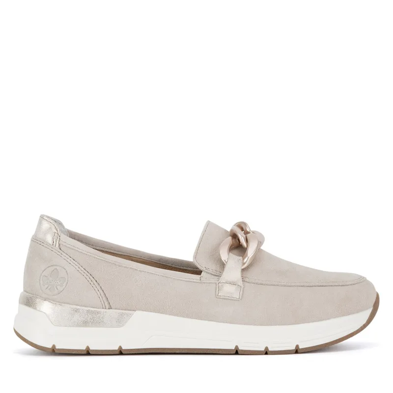 Loafers Rieker 58944-60 Μπεζ