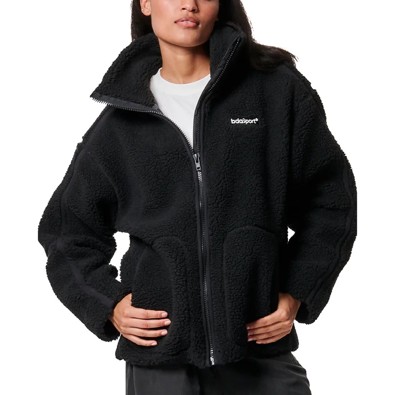 Body Action Zip-Through Sherpa Women's Jacket