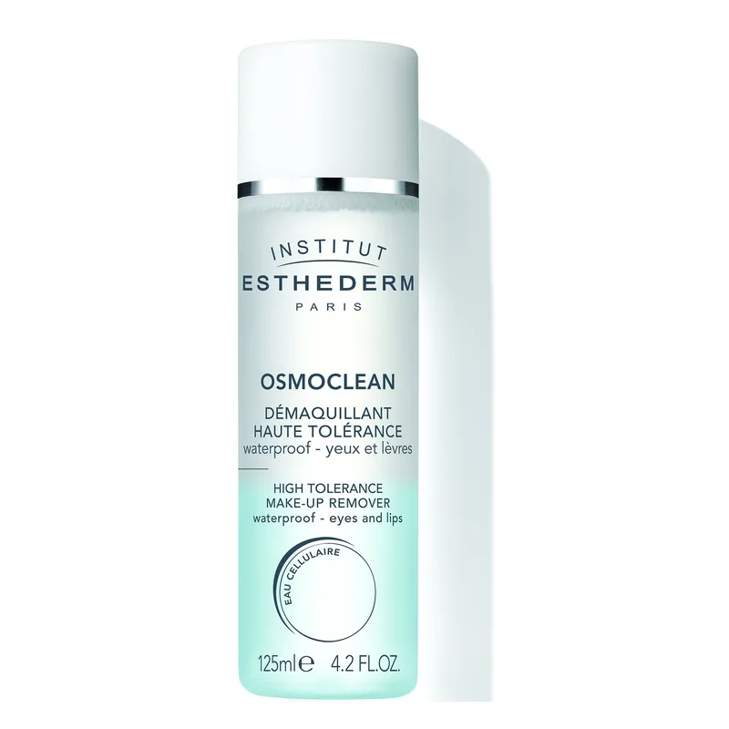 Institut Esthederm Osmoclean High Tolerance Makeup Remover Λοσιόν Ντεμακιγιάζ Ματιών & Χειλιών που Αφαιρεί το Αδιάβροχο Μακιγιάζ 125ml