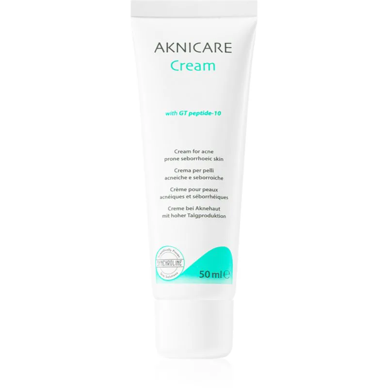 Synchroline Aknicare κρέμα κατά της ακμής στη σμηγματορροϊκή δερματίτιδα 50 ml