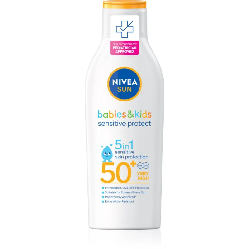 NIVEA SUN Kids παιδικό αντηλιακό γαλάκτωμα SPF 50+ 200 ml