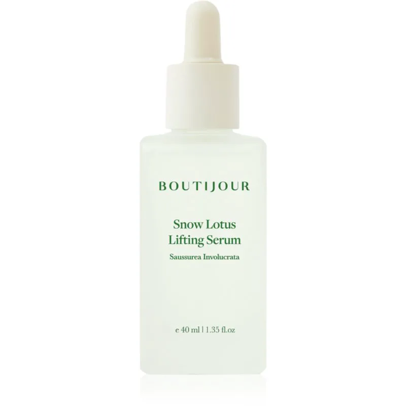 BOUTIJOUR Snow Lotus Lifting Serum εντατικά ενυδατικός ορός για λαμπρότητα και λείανση επιδερμίδας 40 ml