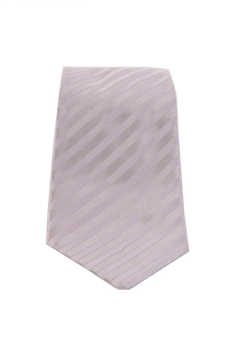 GIORGIO ARMANI ΓΡΑΒΑΤΑ 9CM ΡΙΓΕ ΓΚΡΙ-ΜΩΒ