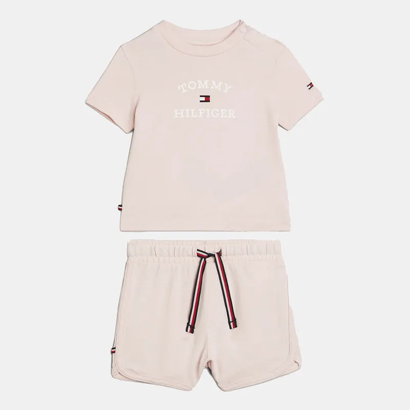Tommy Jeans Baby Th Logo Short Set (9000182571_75508)