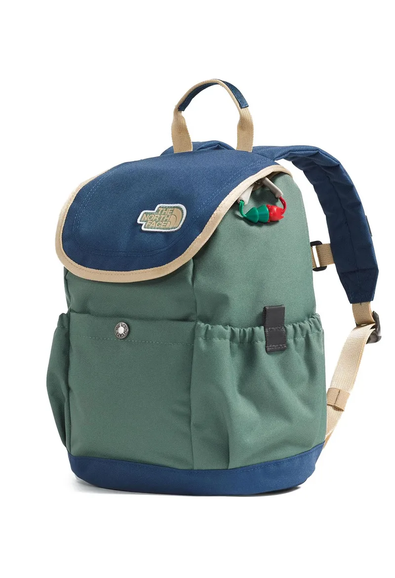 ΠΑΙΔΙΚΟ ΣΑΚΙΔΙΟ ΠΛΑΤΗΣ THE NORTH FACE YOUTH MINI EXPLORER 10L ΣΚΟΥΡΟ ΠΡΑΣΙΝΟ/ΜΠΛΕ