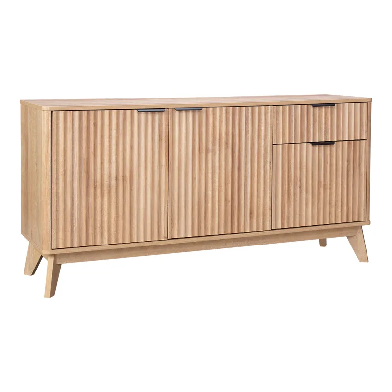 Μπουφές Hamea pakoworld mdf σε φυσική απόχρωση 150x39,5x73εκ - PAKO WORLD - 086-000020