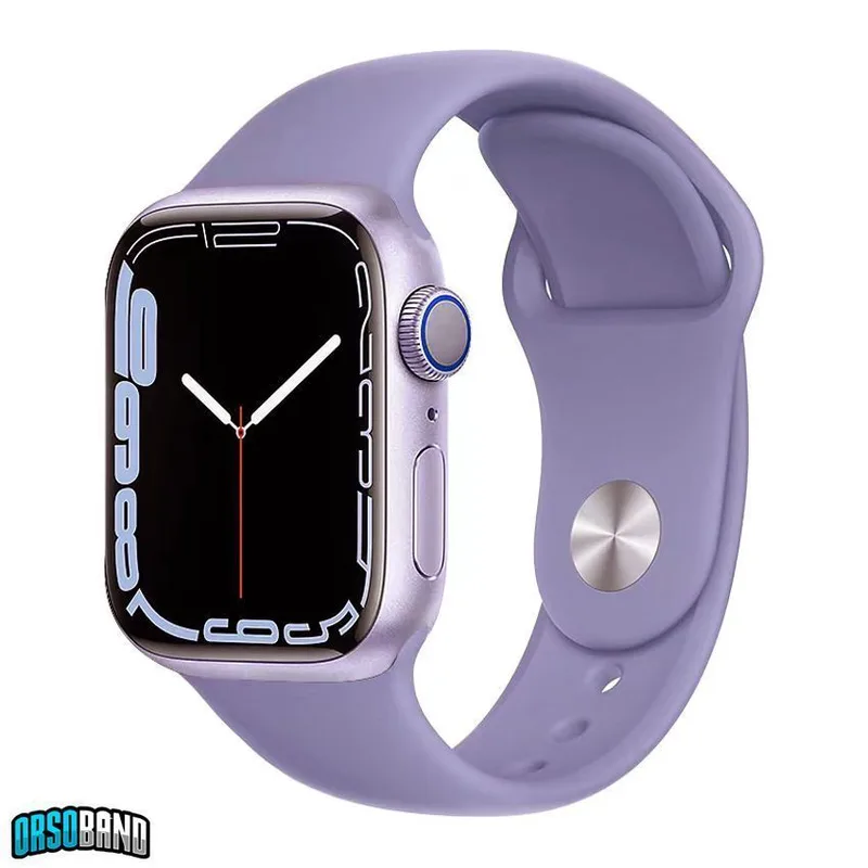 Orso Lavender Silicone Λουράκι Apple Watch 44/45/46/49mm