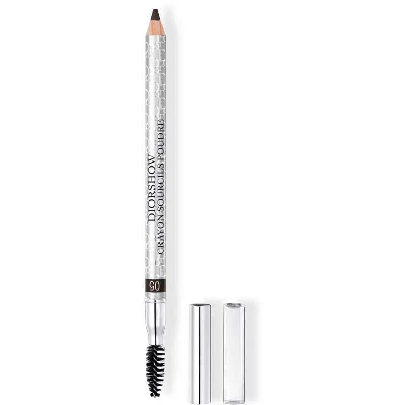 DIOR Diorshow Crayon Sourcils Poudre αδιάβροχο μολύβι για τα φρύδια απόχρωση 05 Black 1.19 γρ