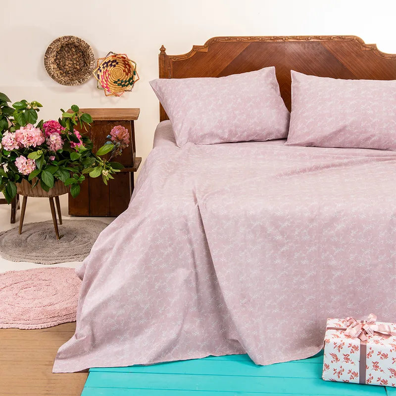 Σεντόνι Μεμονωμένο Μονό 170X270 Melinen Urban Mix Romantic Apple Χωρίς Λάστιχο (170x270)