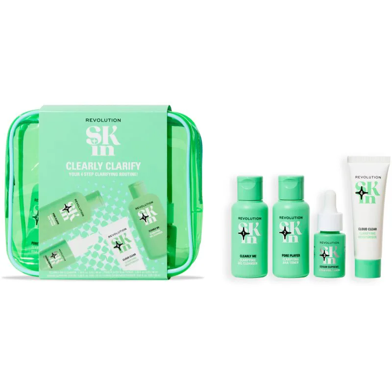 Revolution Skincare Clearly Clarify 4 Step Starter Kit σετ δώρου για το πρόσωπο