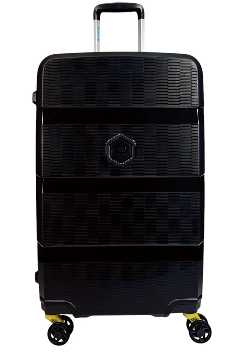 Σκληρή Βαλίτσα BG Berlin Τροχήλατη Expandable 69.5×44×29cm BG003-76-BLAC-26-BLACK
