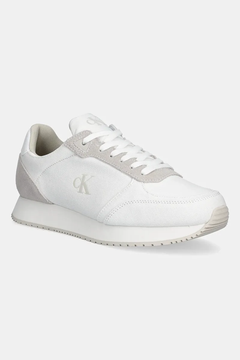 Sneakers Calvin Klein Jeans RUNNER SOCK LACEUP MG CANVAS