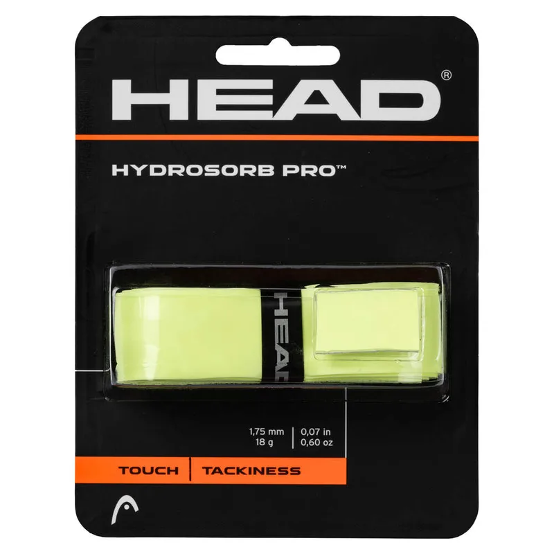 HYDROSORB PRO LY LUMINOUS YELLOW GRIP TENNIS HEAD