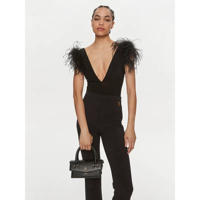 Τσάντα Patrizia Pepe 8B0111/L061-K103 Μαύρο