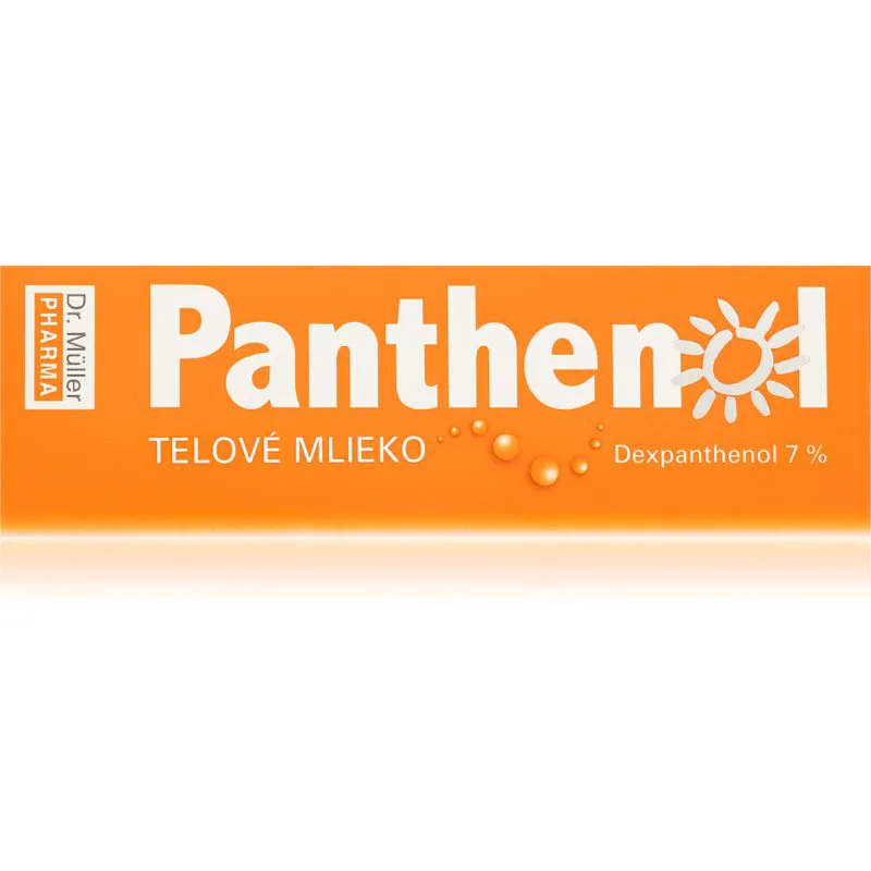 Dr. Müller Panthenol body lotion 7% ενυδατική λοσιόν για μετά την ηλιοθεραπεία 200 ml