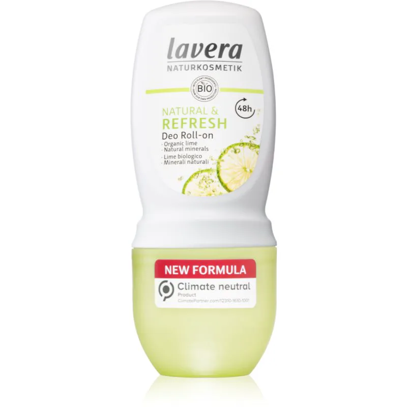 Lavera Natural & Refresh Αποσμητικό roll-on 48 ώρες 50 μλ