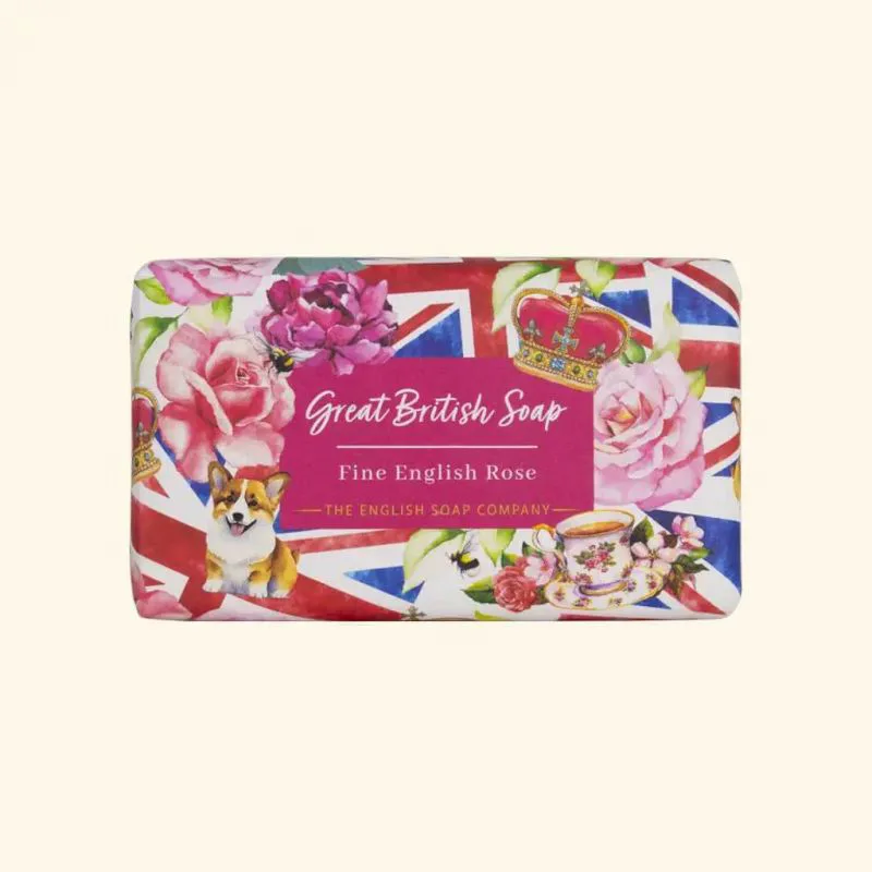 Αρωματικό σαπούνι 190gr The English Soap Company - Fine English Rose - Great British Soap