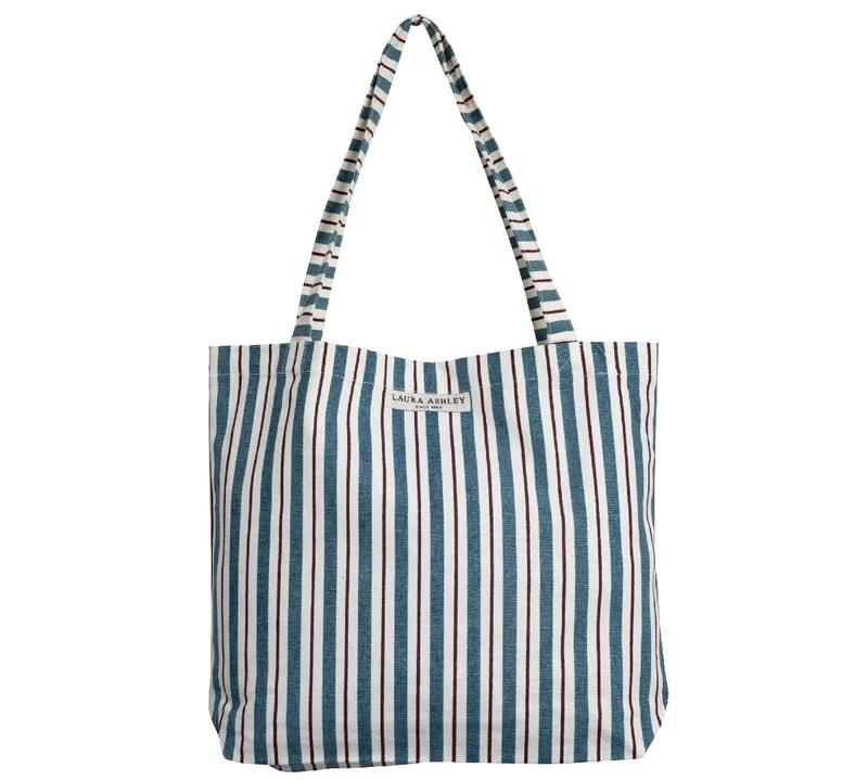 Laura Ashley Τσάντα Πολλαπλών Χρήσεων Shopping Bag Pennel Stripe