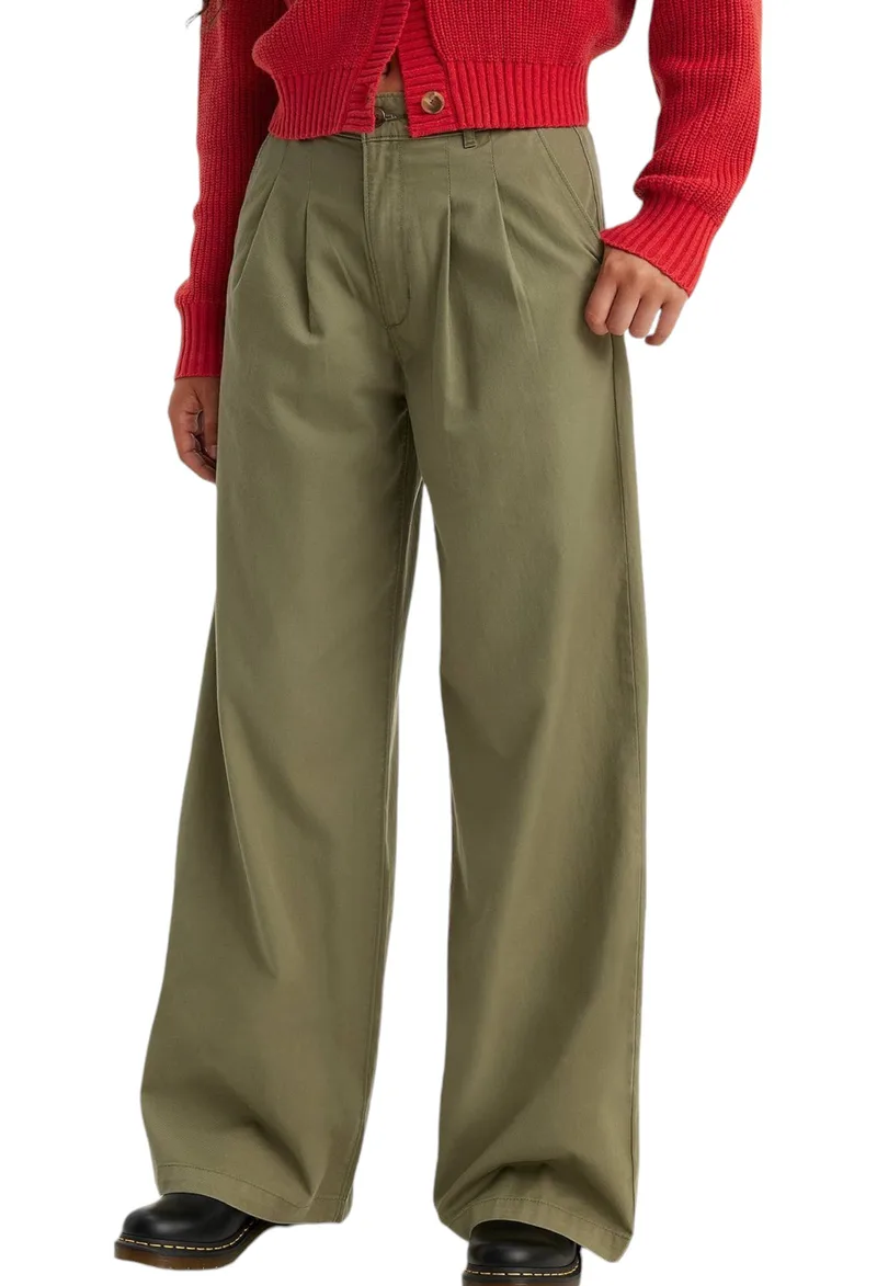 Παντελόνι Υφασμάτινο Levi's Pleated Wideleg A75350000-00 Γυναικείο