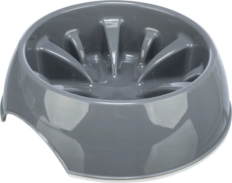 ΜΠΟΛ TRIXIE ΑΡΓΟΥ ΤΑΙΣΜΑΤΟΣ ΠΛΑΣΤΙΚΟ ΓΚΡΙ (20CM /800ML)
