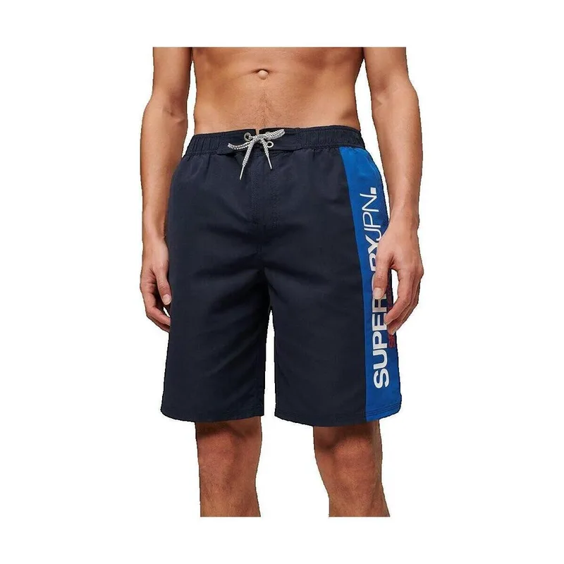 Shorts & Βερμούδες Superdry Short Sportswear bleu marine
