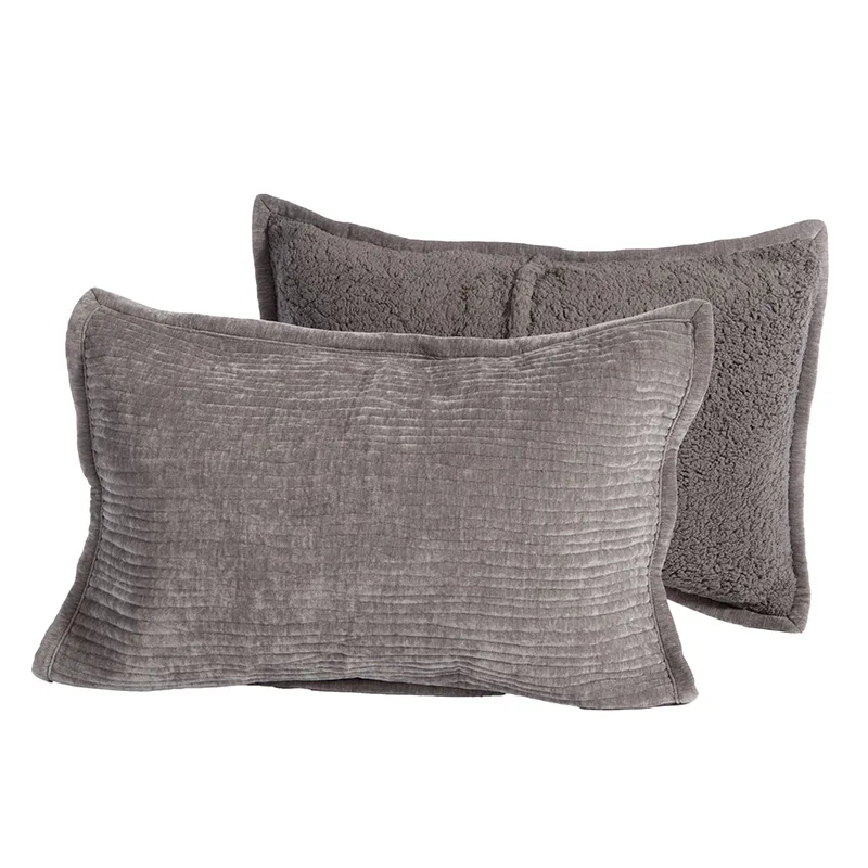 Μαξιλαροθήκες Oxford 52X72 Nef Nef Brave Grey (52x72)
