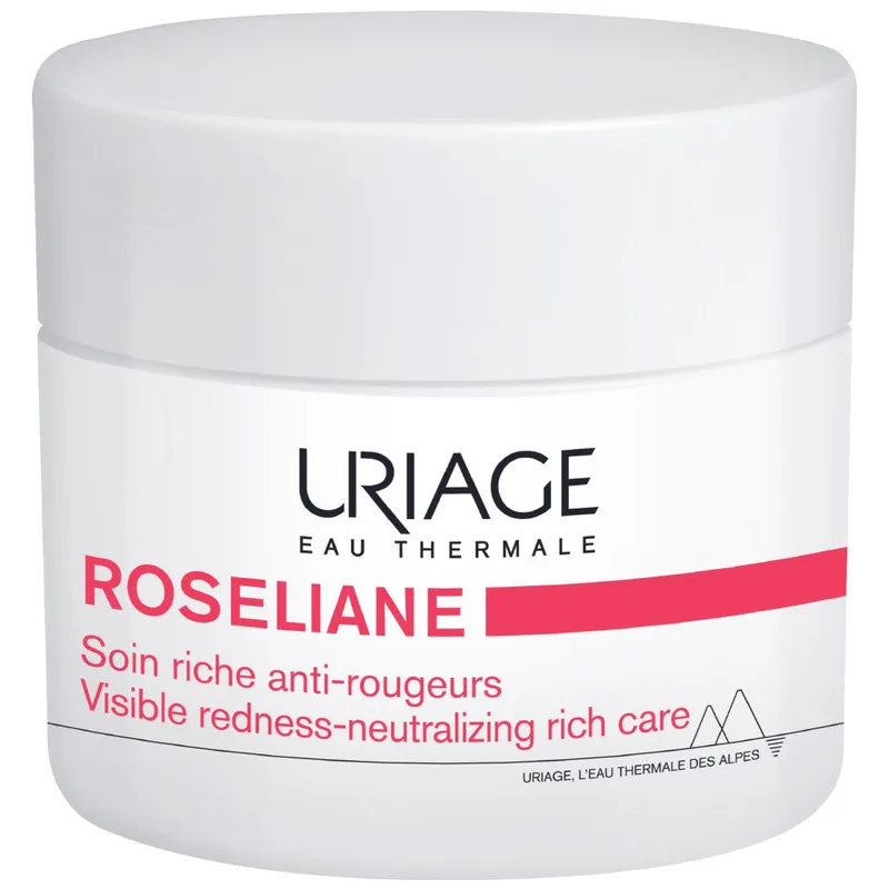 Uriage Roseliane Anti-Redness Rich Cream Πλούσια Κρέμα Κατά της Ερυθρότητας για τις Ξηρές Επιδερμίδες 50ml