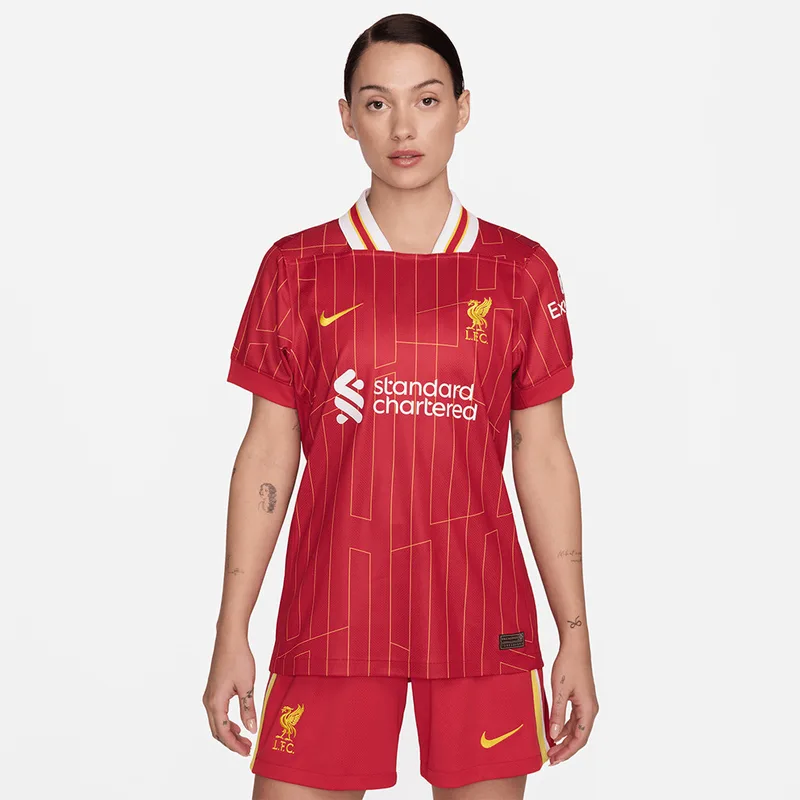 Nike Liverpool FC 2024/25 Home Γυναικεία Ποδοσφαιρική Φανέλα Μπλε (9000173864_75289)