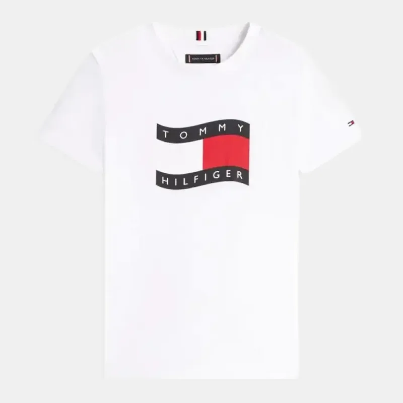 Tommy Jeans K Wavy Flag T-Shirt (9000271083_1539)