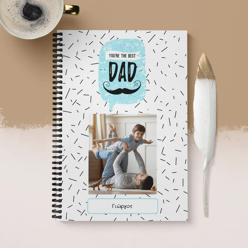 Best Dad - Σημειωματάριο - A4 (21X29.7)