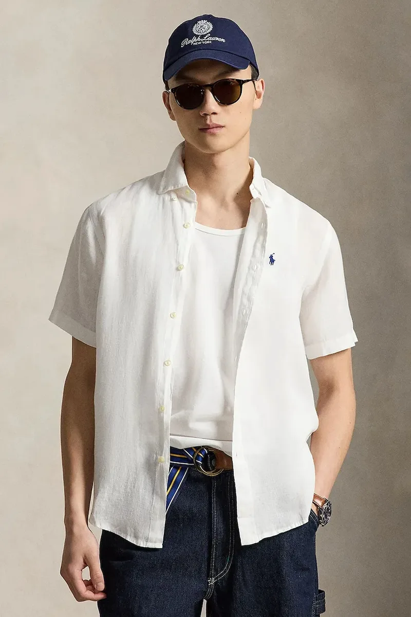 Πουκάμισο από λινό Polo Ralph Lauren Sport Shirt