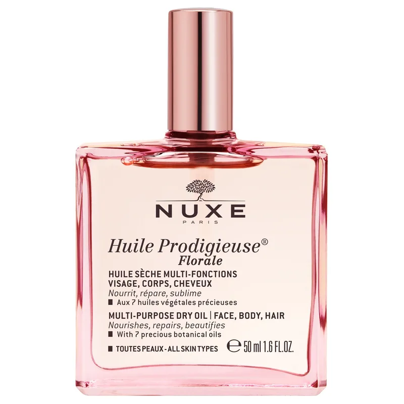 Nuxe Huile Prodigieuse Florale Multi-Purpose Dry Oil Πολυχρηστικό Ξηρό Λάδι για Πρόσωπο, Σώμα & Μαλλιά με Άρωμα Λουλουδιών 50ml