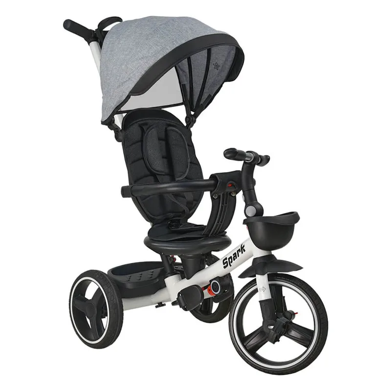 Τρίκυκλο Ποδηλατάκι Bebe Stars Spark Grey 817-186