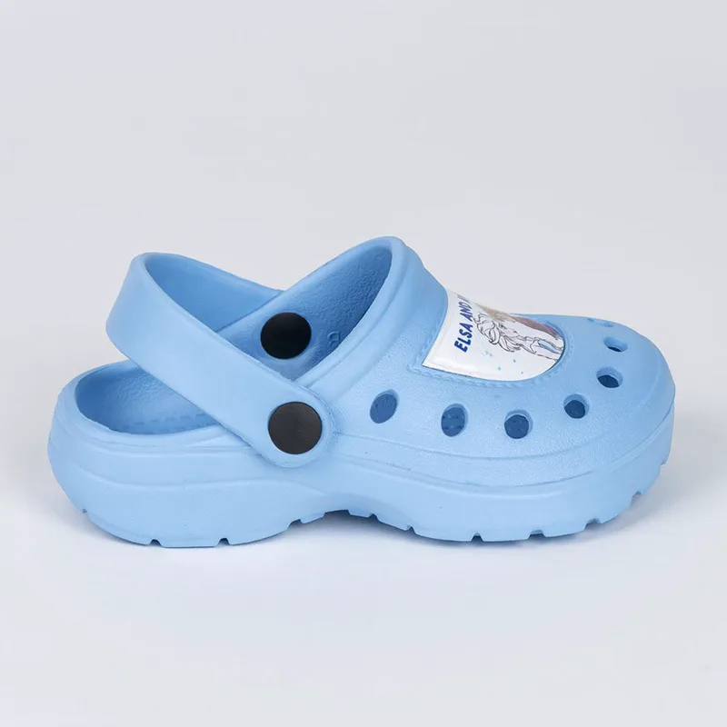Disney Frozen Παντόφλες Παιδικές τύπου clog Γαλάζιο Γαλάζιο