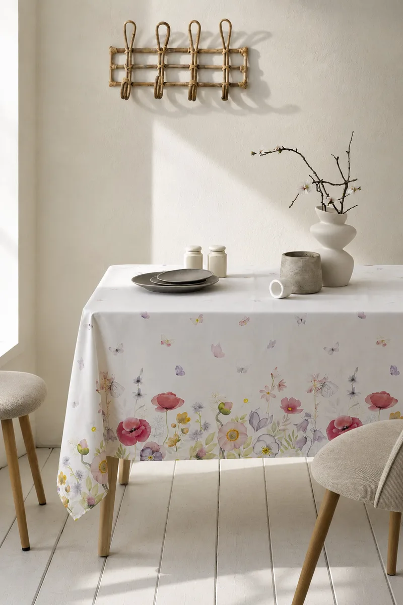 Τραπεζομαντηλο Αλεκιαστο Farfalita Nima 140Χ240Cm 240x140x0cm Μονόχρωμο