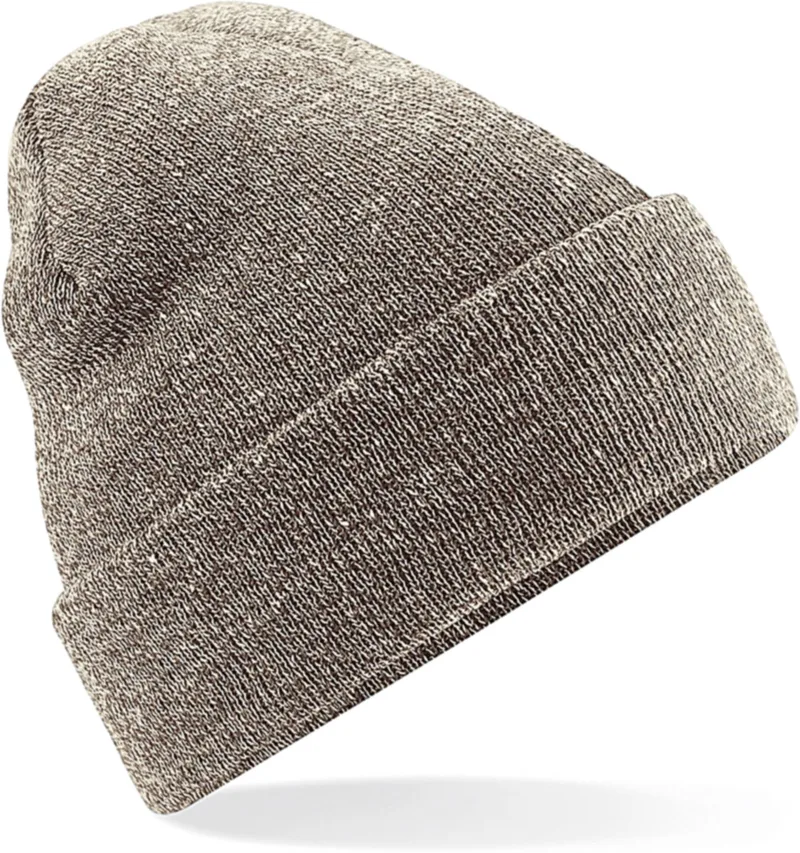 Σκούφος B45 Beechfield Cuffed Beanie Heather Oatmeal