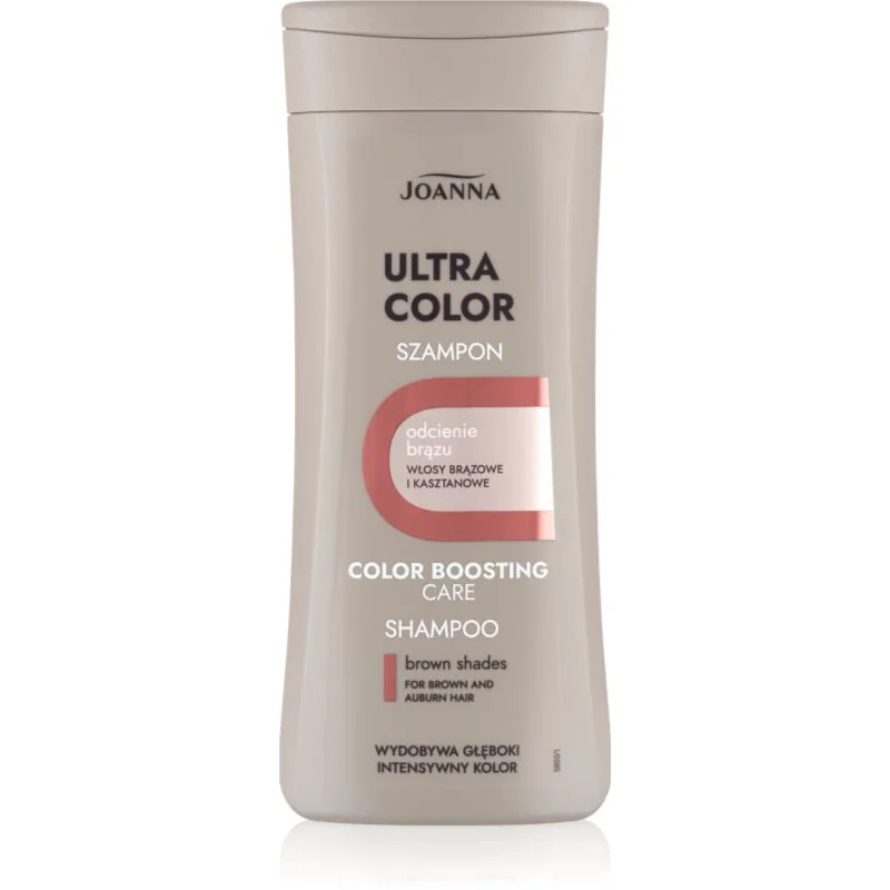 Joanna Ultra Color σαμπουάν με χρώμα για καφέ αποχρώσεις μαλλιών 200 ml