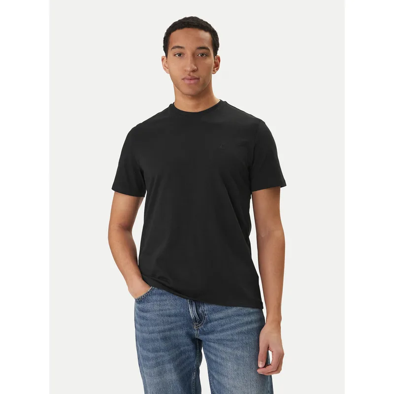 Calvin Klein Jeans T-Shirt Classic Monogram LV04RD254G Μαύρο Regular Fit