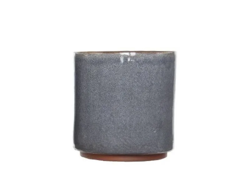 Κασπώ Τερακότα 13x13x12.5cm Γκρί Kaeming