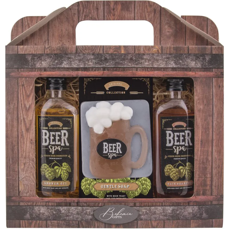 Bohemia Gifts & Cosmetics Beer Spa σετ δώρου για σώμα και μαλλιά για άντρες