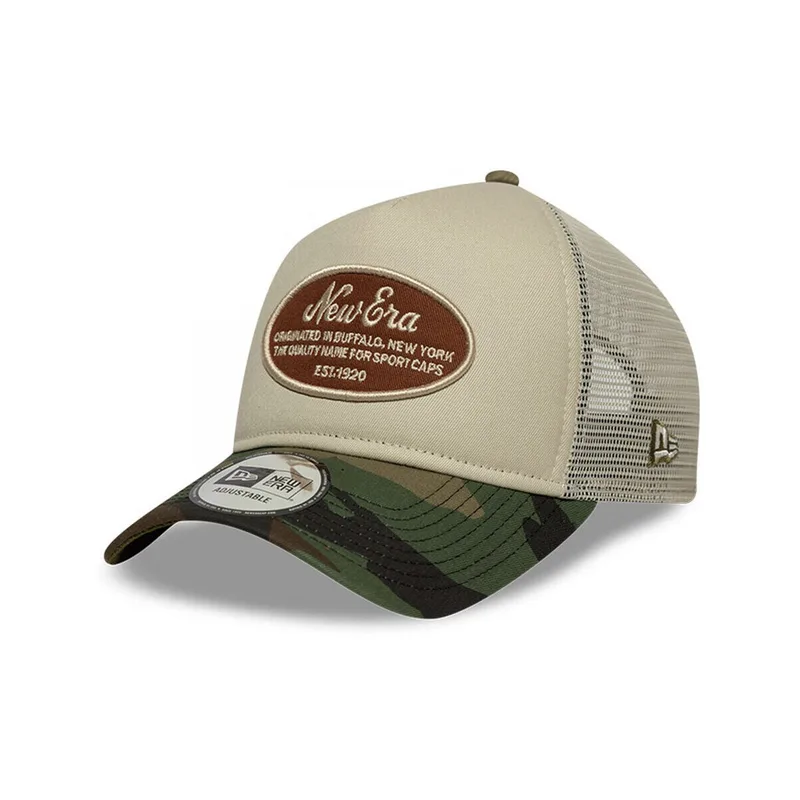 Κασκέτο New-Era Oval patch camo trucker newera