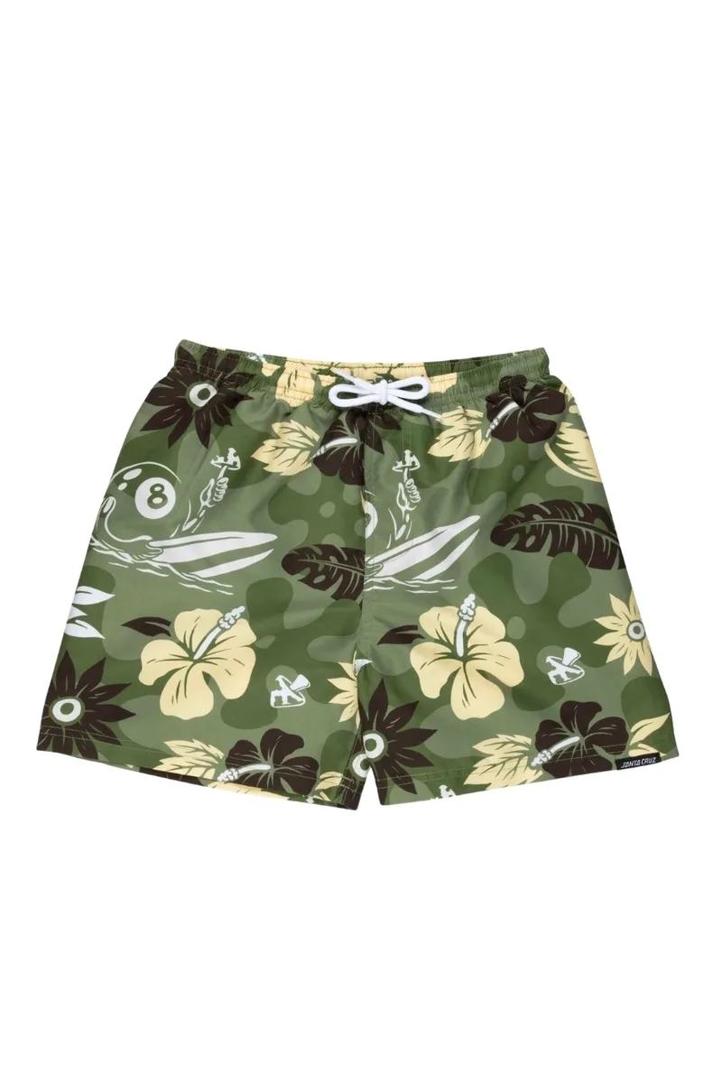 SANTA CRUZ Μαγιό Youth Winkowski Trip Swimshort - MULTI-SCA-YSR-0217-KHAKI