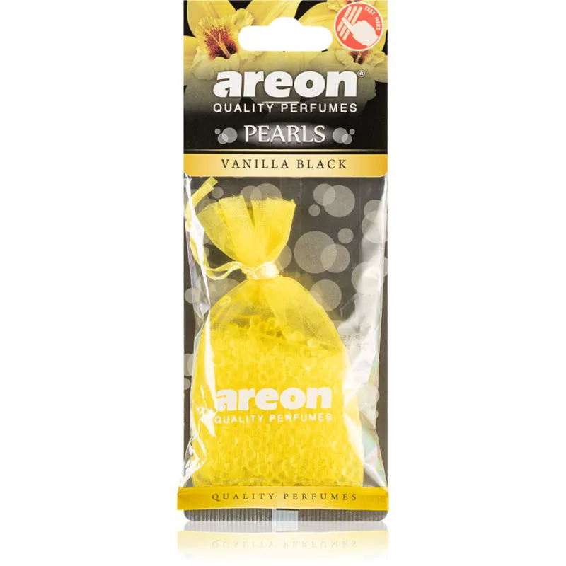 Areon Pearls Vanilla Black αρωματικές πέρλες 25 γρ