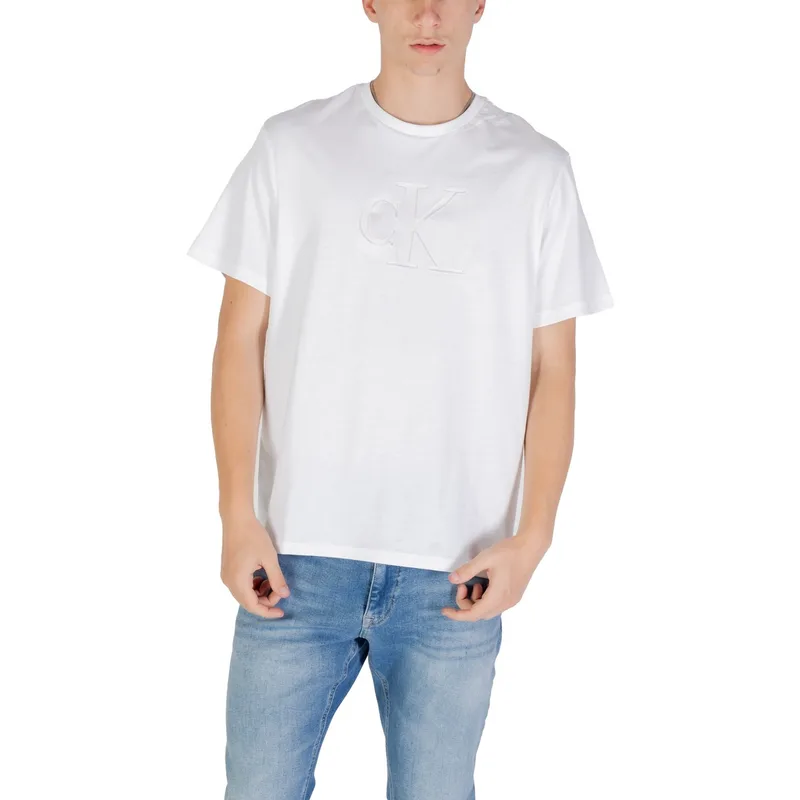 Πόλο με μακριά μανίκια Calvin Klein Jeans SS 20s CK DEBOSS MON LV04RC824G